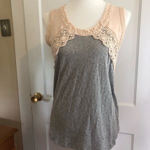J Crew Lace Tank Top